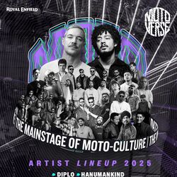 Headliners include Diplo and Hanumankind, with performances from various artists. Registrations are open, with early-bird passes starting at  ₹2,499.