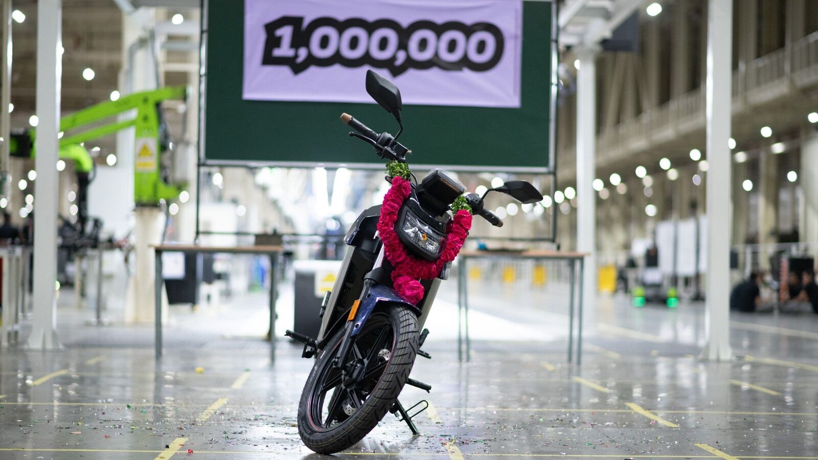 Ola electric produces 1 million in four years.
