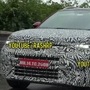 The Volkswagen Taigun facelift was spotted testing in Maharashtra with revised front and rear fascias (@YouTube/The Fat Biker)