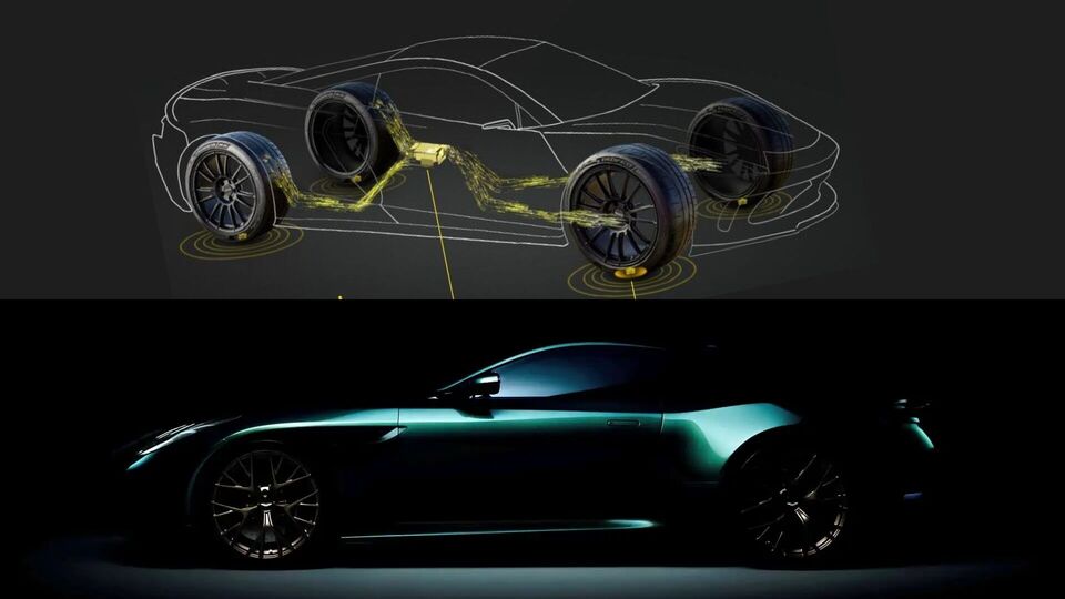 Aston Martin Pirelli Cyber Tyre