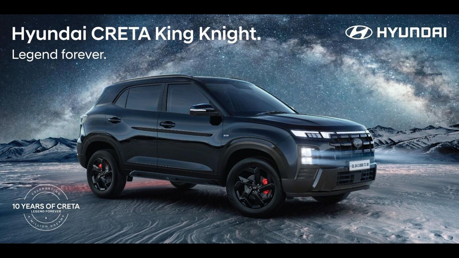 Hyundai Creta Knight Edition looks exclusive - with an all-black theme.