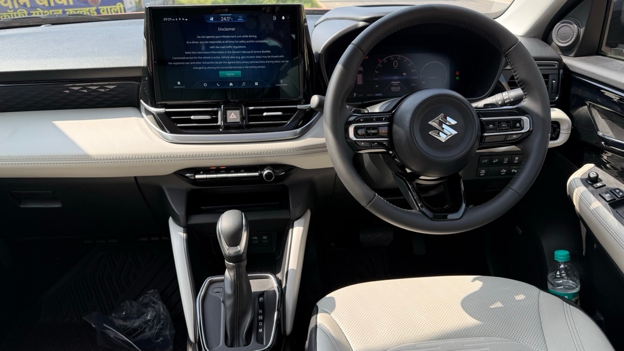 The cabin of the Victoris overall does feel like a comfortable place to be in. Maruti Suzuki Victoris