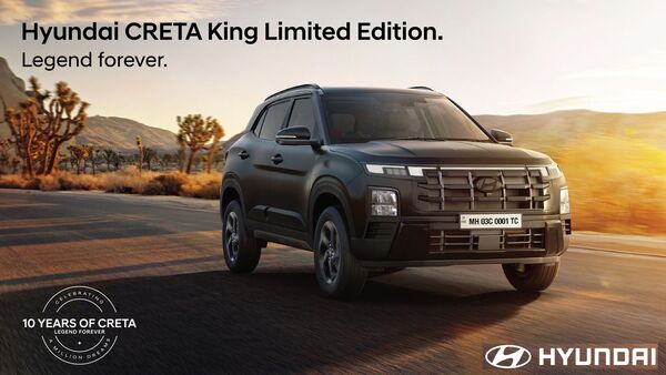 Hyundai Motor India has launched a royal surprise on the occasion of its most loved SUV, Creta, completing 10 years - Creta King, Creta King Limited Edition and Creta King Knight Edition