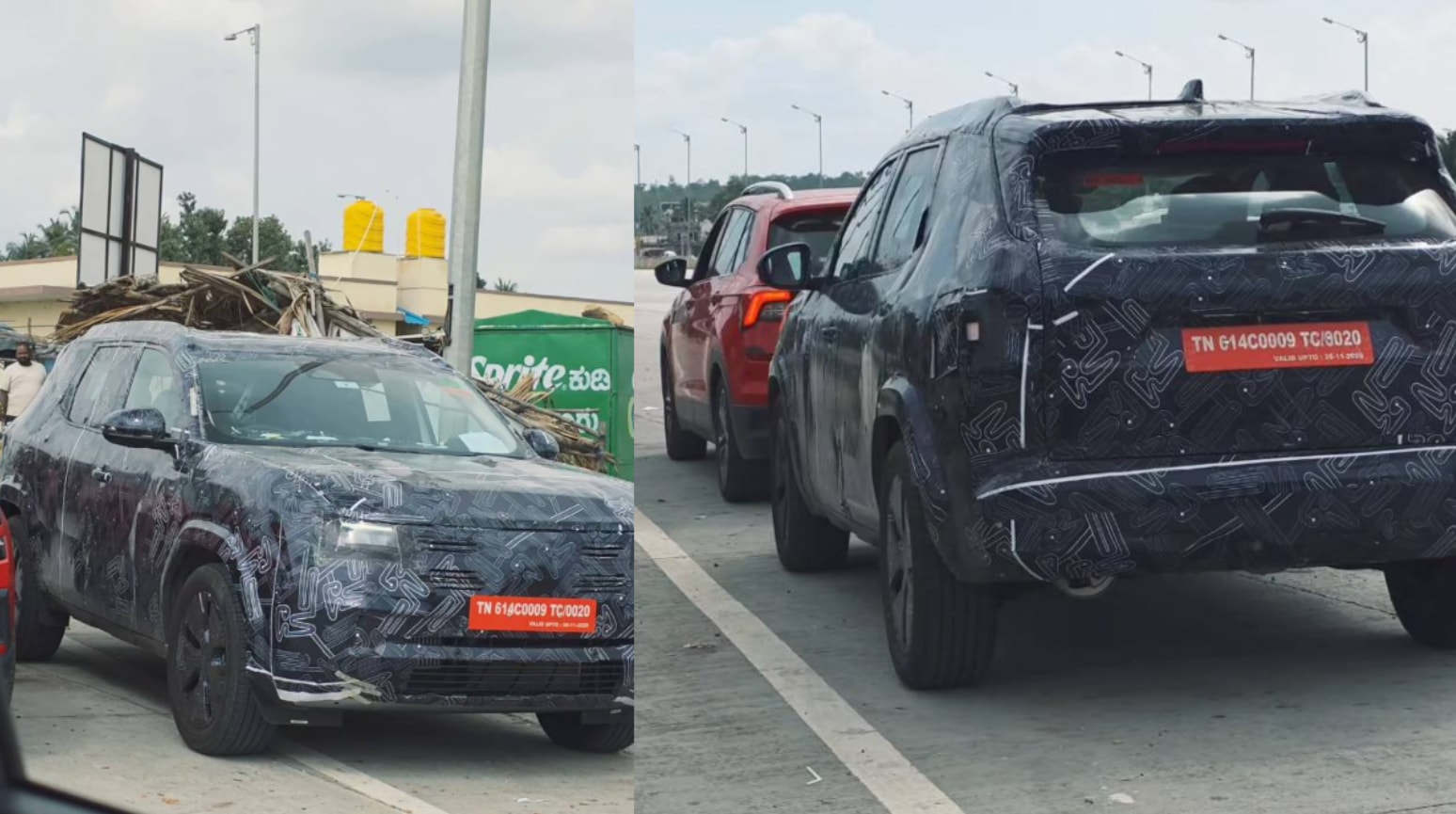 The forthcoming C-SUV has been spotted before, showcasing its “Patrol SUV-inspired” stance while still under camouflage. (Image: Shield Hero/Facebook).