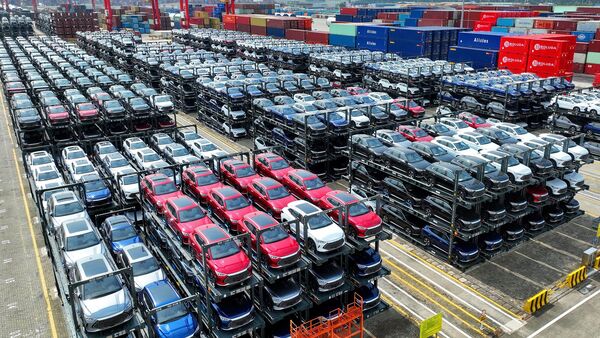 BYD electric cars China