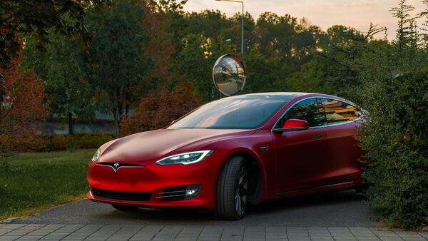 Tesla electric vehicle