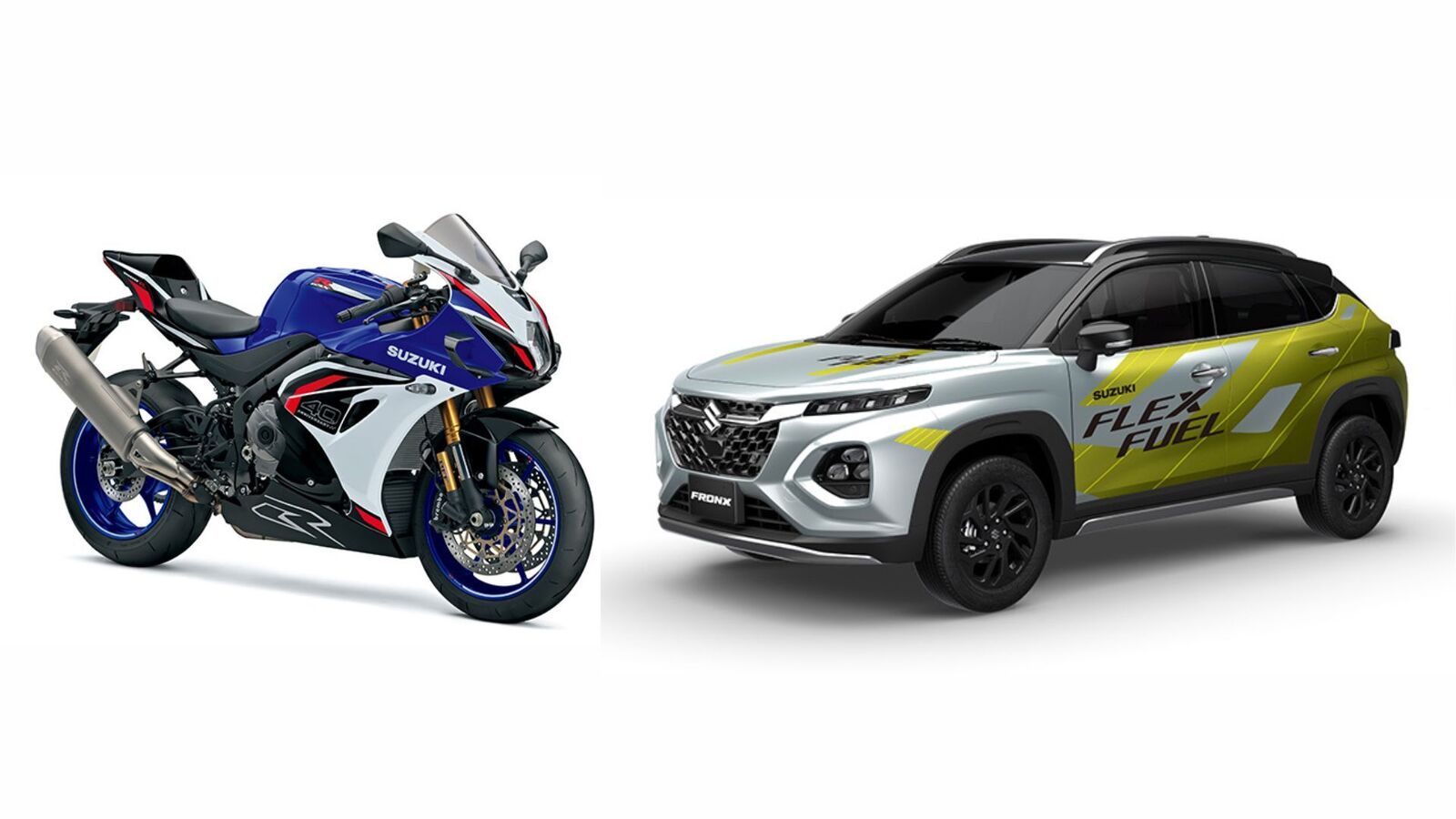 Ethanol-powered Suzuki Fronx, GSX R1000R to appear at Japan