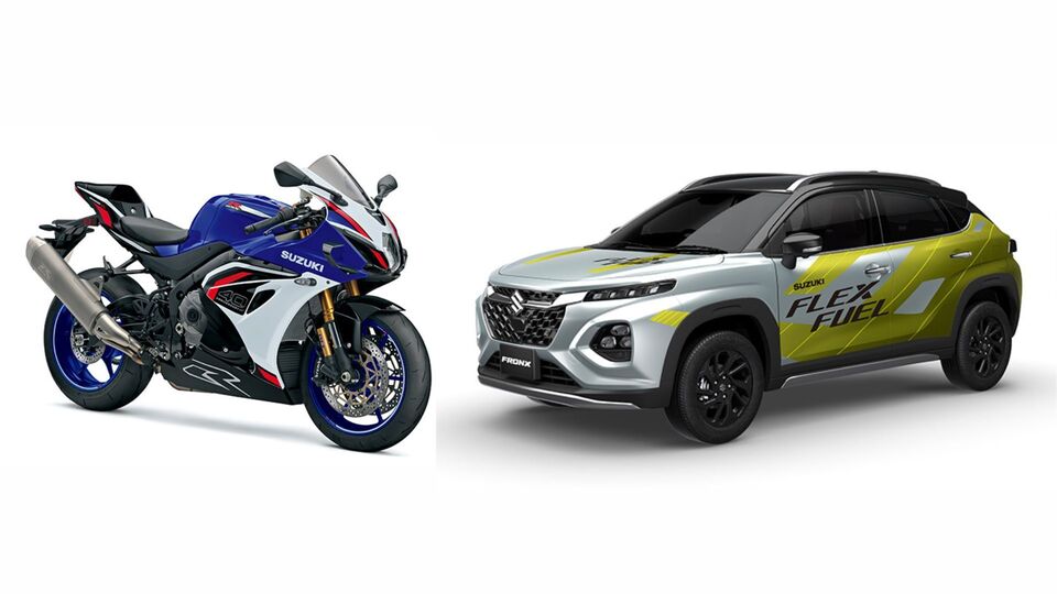 Suzuki Fronx Ethanol concept and GSX-R1000R