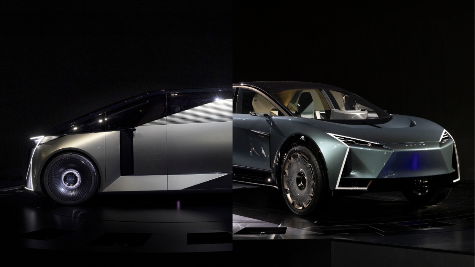 Lexus LS concepts break cover: Six wheeled luxury space minivan and coupe SUV revealed Lexus LS concepts break cover: Six wheeled luxury space minivan and coupe SUV revealed