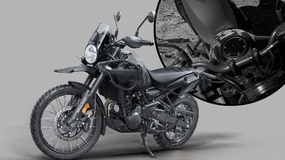 Royal Enfield Himalayan Mana Black
