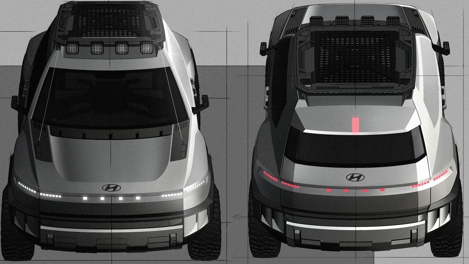 Hyundai reveals Crater Concept sketches ahead of 2025 LA Auto Show debut