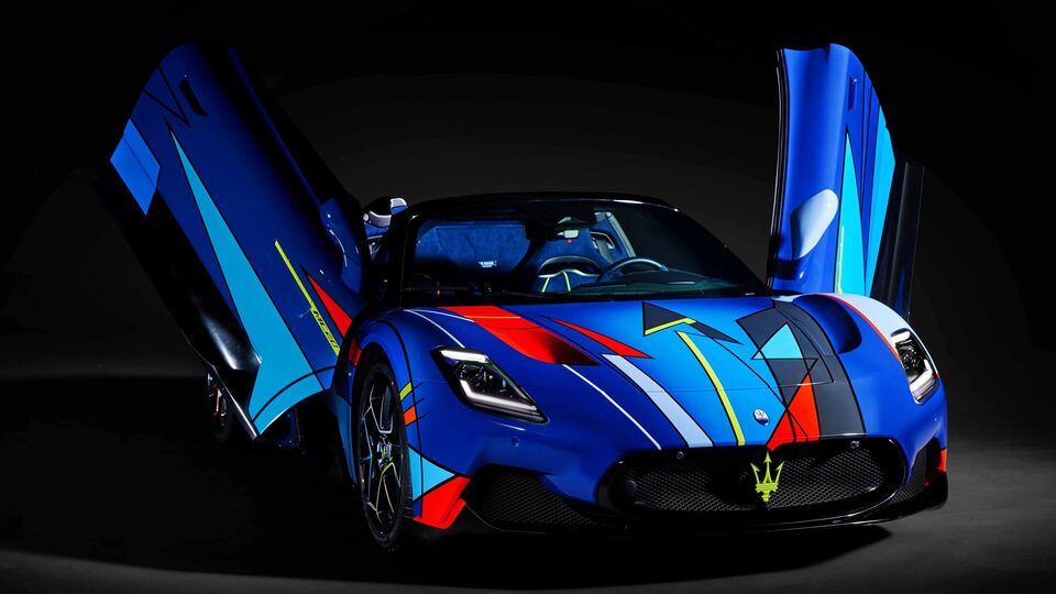 One-of-a-kind Maserati MC20 Cielo “Opera d'Arte” unveiled at