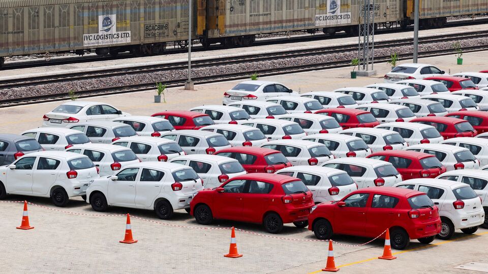 Maruti Suzuki car lot