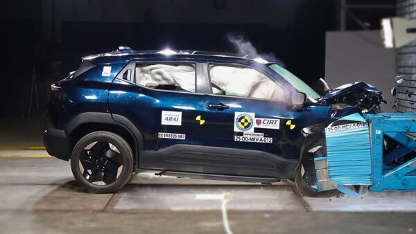 Maruti Suzuki e Vitara Bharat NCAP Crash Test