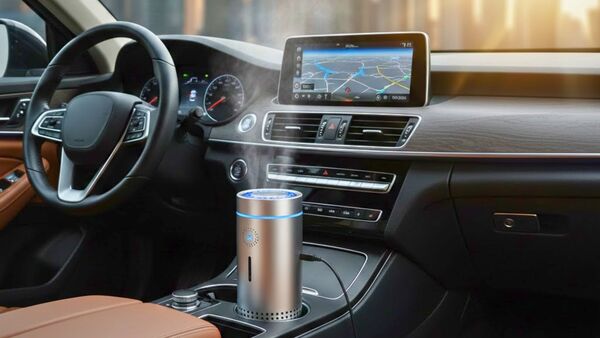 Car Air Purifier In Use