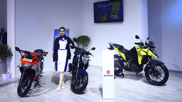 Suzuki Gixxer Bharat Mobility Expo 2024