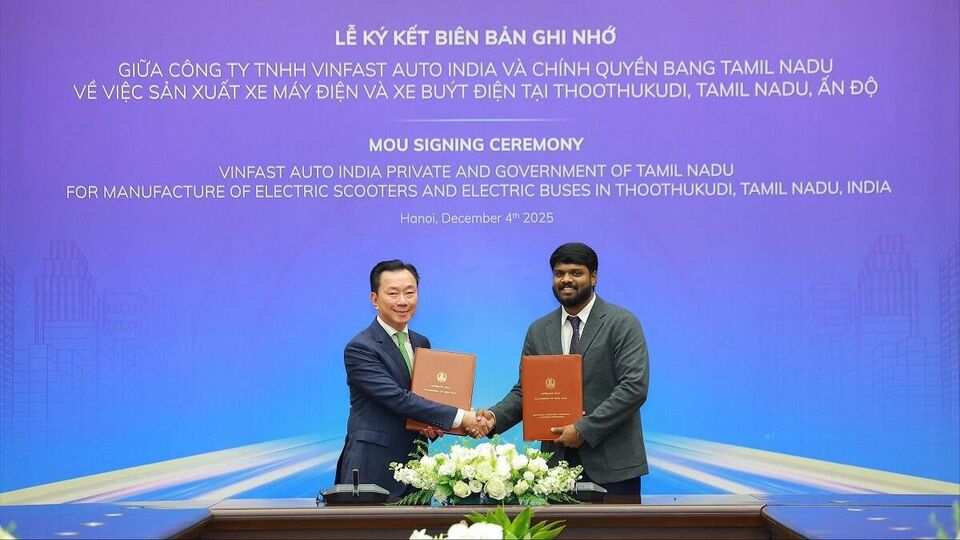 VinFast Tamil Nadu Plant Expansion