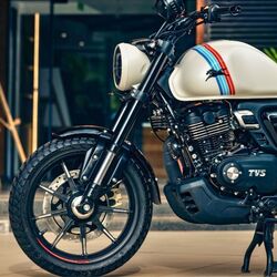 The TVS Ronin Agonda, a new limited-run version of the Ronin takes its design cues from Goa’s Agonda Beach.