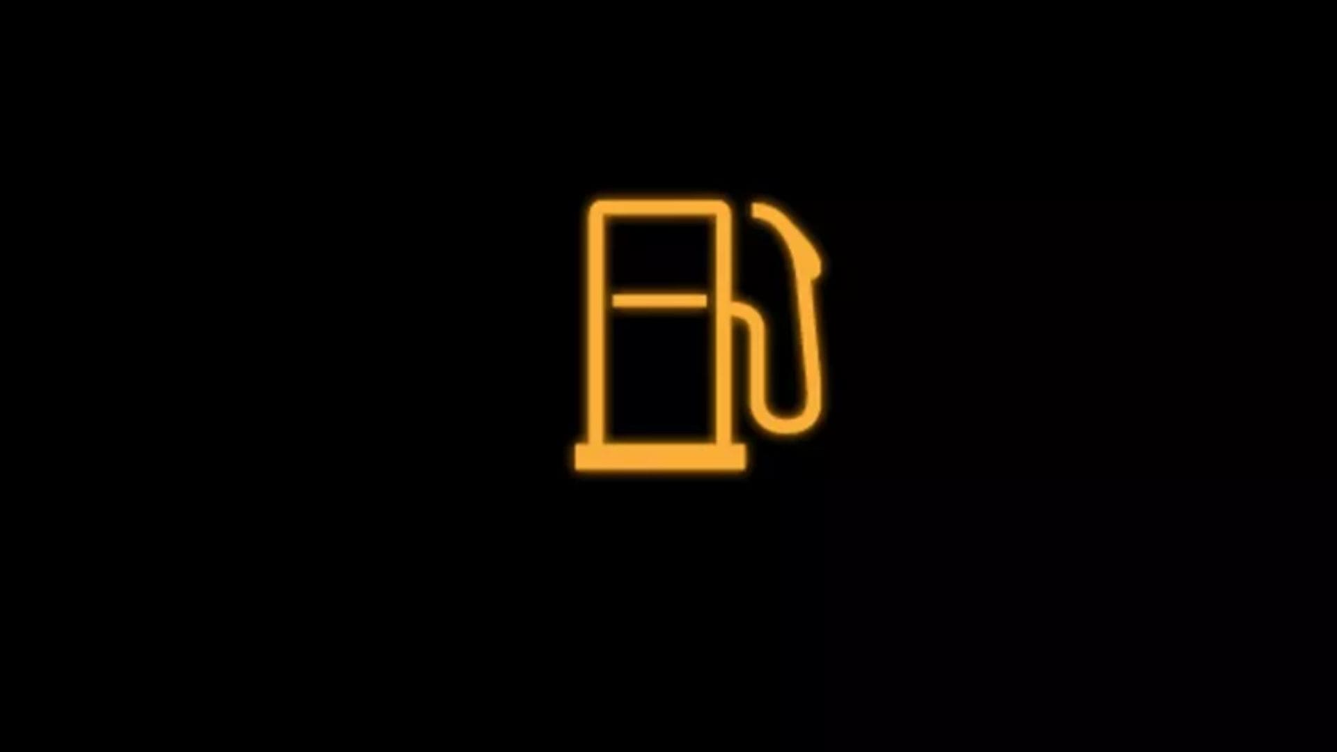 Low Fuel Warning Symbol