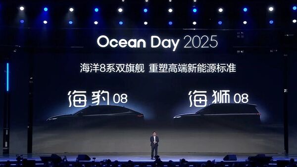 BYD Seal 08 and Sealion 08 teaser