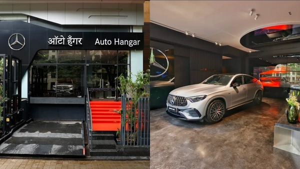 Mercedes-Benz Auto Hanger showroom