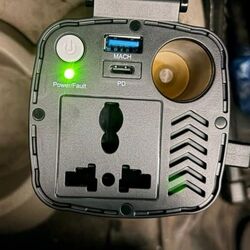 The Portronics CarPower One inverter charger is a useful device that is capable of charging almost every gadget and appliance that is rated under 200W., inside a car, just like at home.