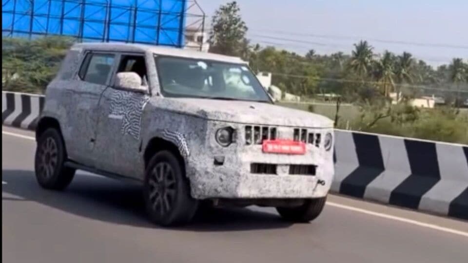 Mahindra Vision S Test Mule