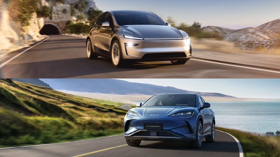 BYD Tesla sales