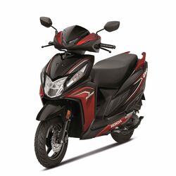 The 2025 Honda Dio is a popular choice for the youngsters.