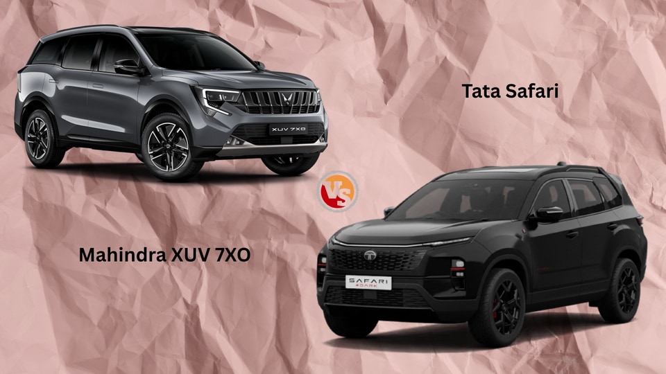 Mahindra XUV 7XO vs Tata Safari Petrol