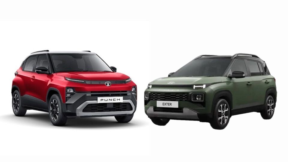 Tata Punch vs Hyundai Exter
