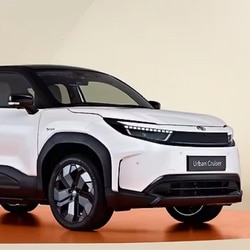 Toyota will launch its Urban Cruiser EV, its first all-electric SUV, on January 20. 