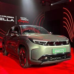 The Toyota Urban Cruiser Ebella is based on the dedicated HEARTECT-e platform that also underpins the Maruti Suzuki e Vitara