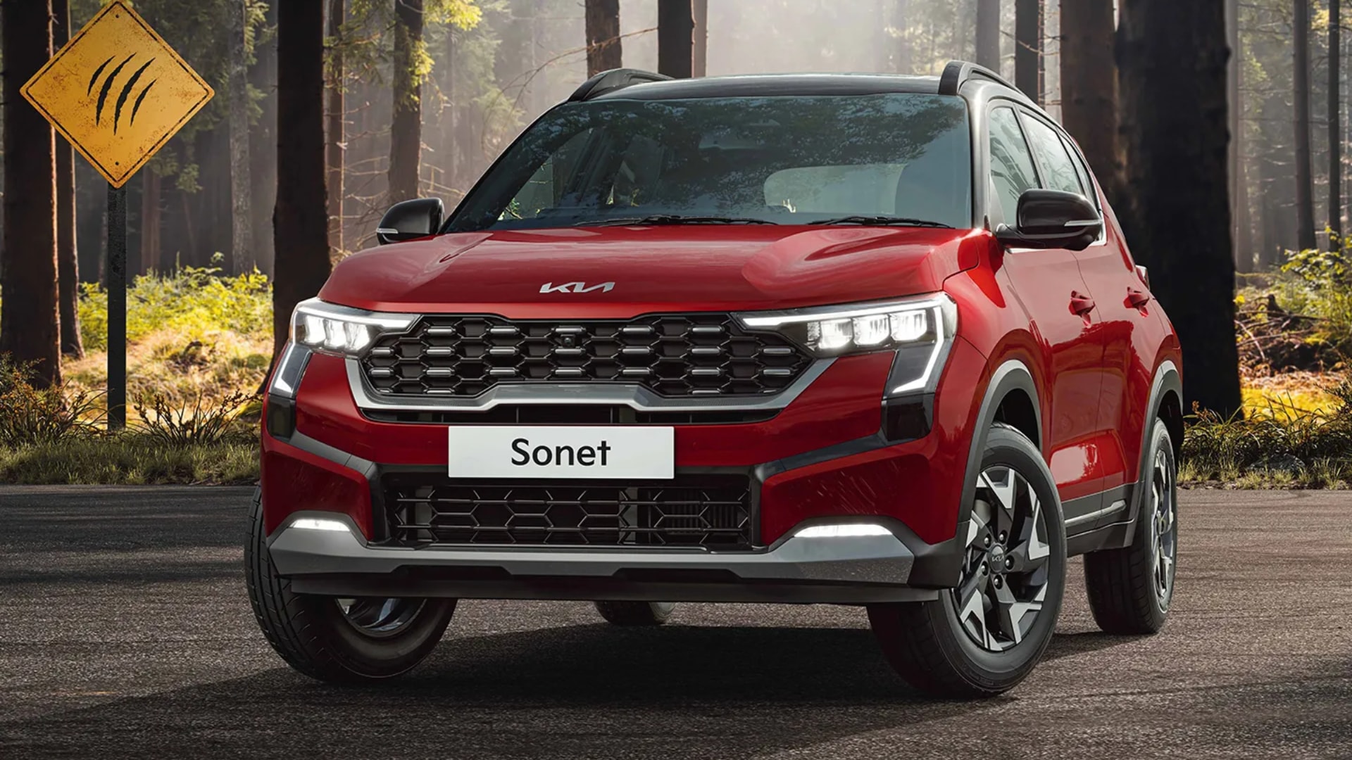 Kia Sonet Front Profile