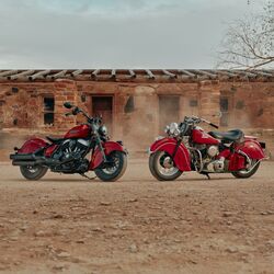 The 2026 Indian Chief Vintage blends classic 1940s-inspired styling with modern technology as part of the brand’s 125th anniversary celebrations.