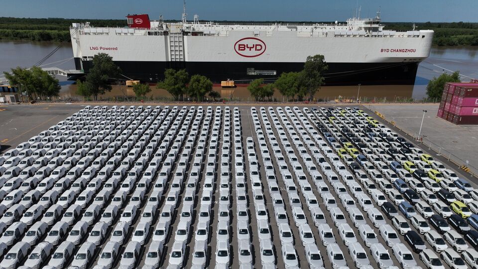 BYD exports