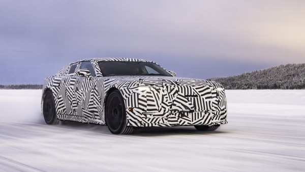 Jaguar upcoming electric four-door GT begins Arctic winter testing