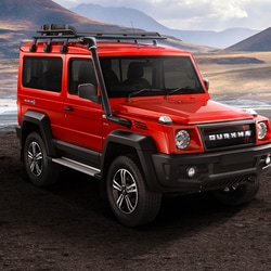 Force Gurkha is offered with a single diesel engine option. 