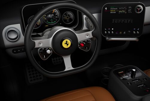 Ferrari Luce interior