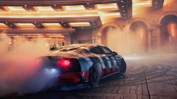 Mercedes-AMG GT 4-Door Coupe EV prototype showcases active aerodynamic elements