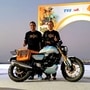 TVS Motor Company showcases custom Ronin at Rann Utsav