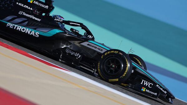 Mercedes F1 Pre testing