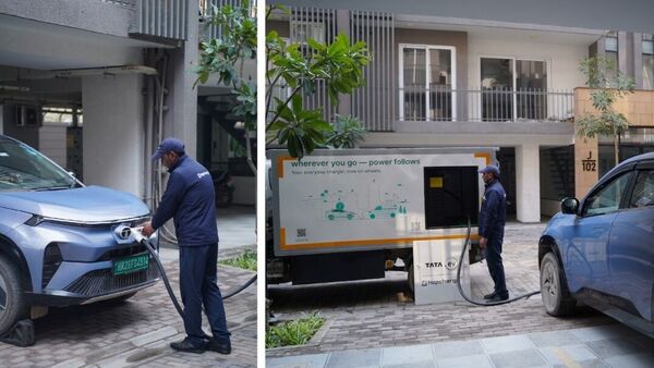 Tata doorstep EV charging