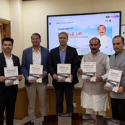 Ajay Tamta inaugurates Phase II of Kia India’s Buckle Up road safety initiative at Transport Bhawan in New Delhi.