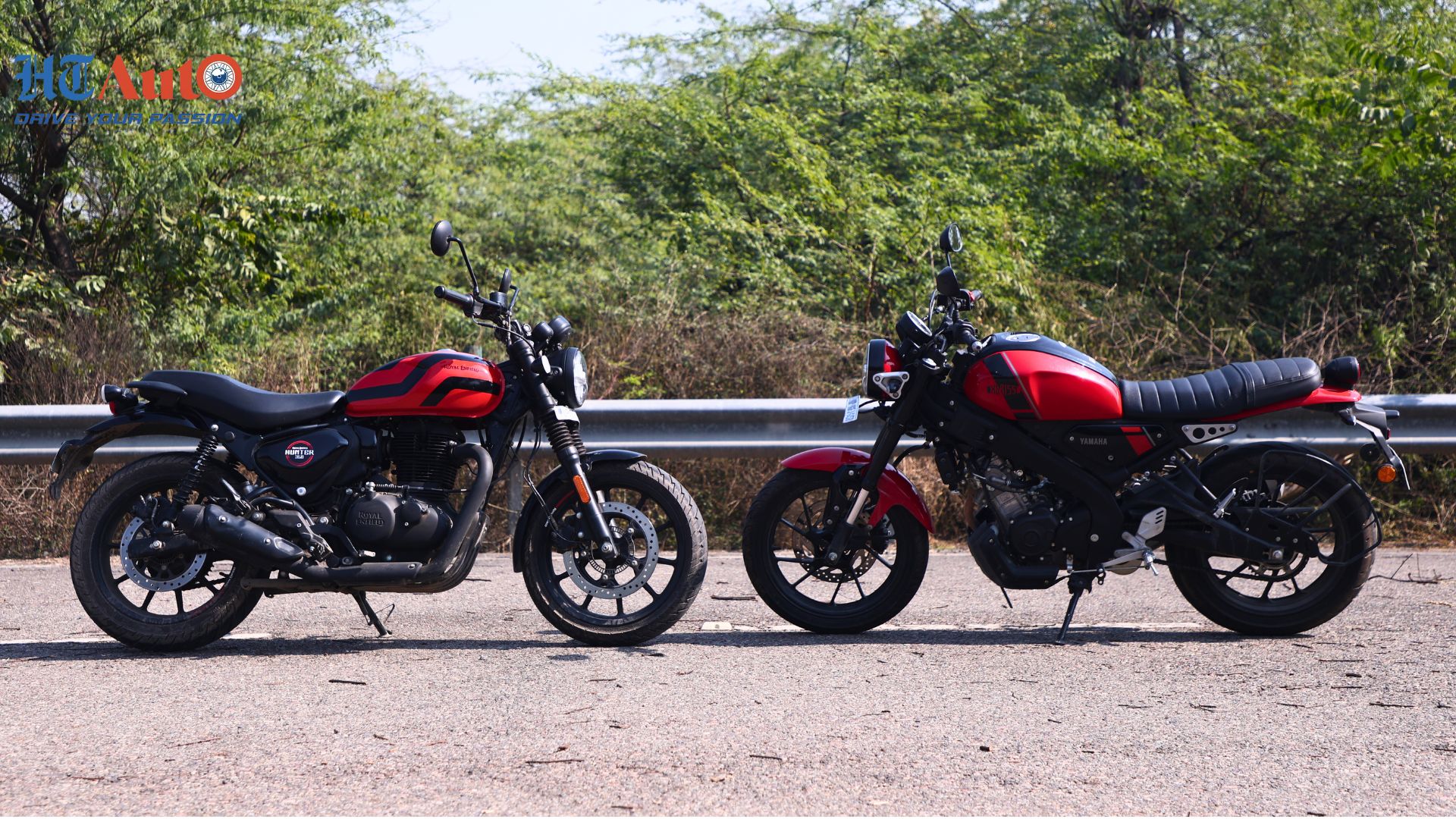 Royal Enfield Hunter 350 Vs Yamaha XSR 155