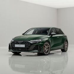 Limited to 750 units, the Audi RS3 Competition Limited introduces model-specific suspension, carbon-ceramic brakes and distinctive interior detailing