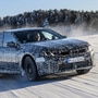 BMW i3 electric sedan braves winter testing ahead of design premiere in March