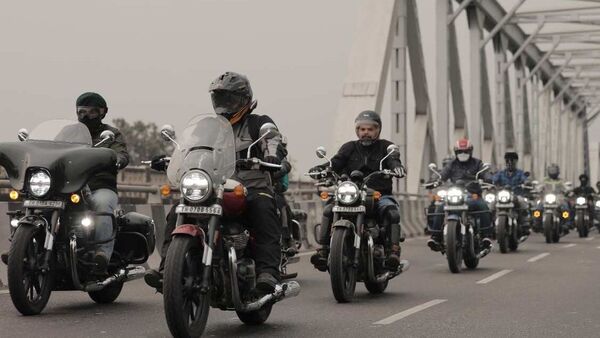 RE Super Meteor 650 ride