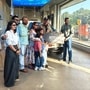 Boman Irani taking delivery of the Mahindra XEV 9S electric SUV. 