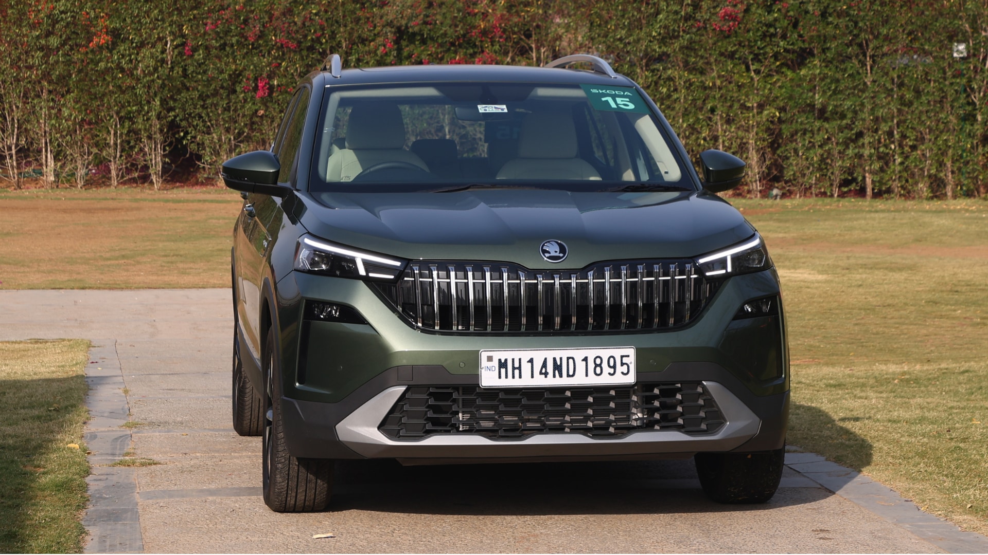 Skoda Kushaq facelift front